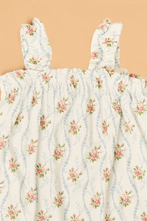 Heirloom Rose Ruffle Overall - Altar'd State - 