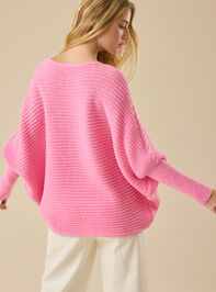 Arlet Ribbed Dolman Sweater Detail 5 - TULLABEE