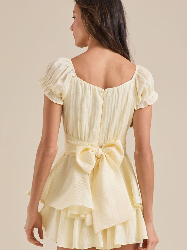 Haisley Double Layered Romper Detail 4 - TULLABEE