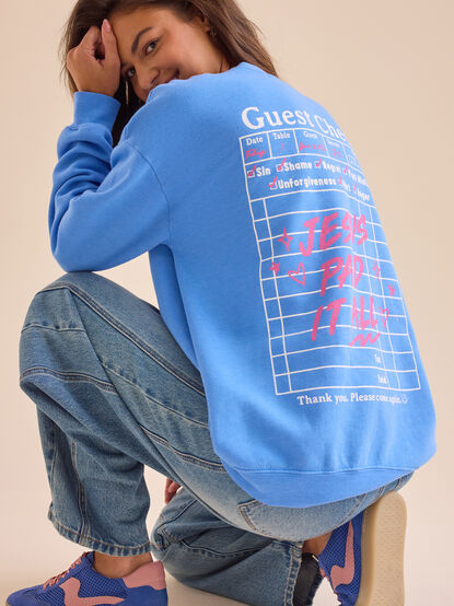 Jesus Paid Crewneck - TULLABEE