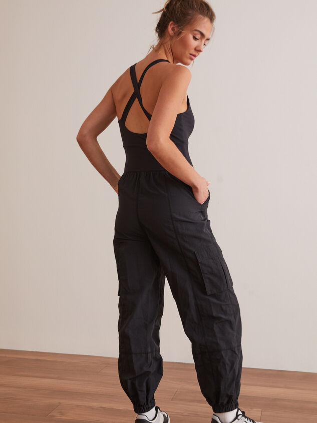 Ball Out Jumpsuit Detail 4 - TULLABEE