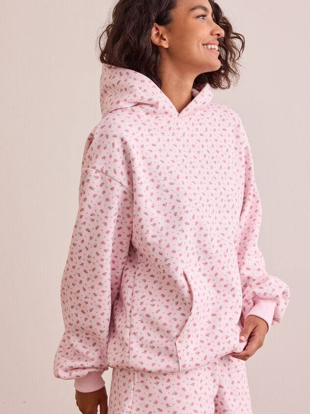 Rosy Reset Hoodie Detail 4 - TULLABEE