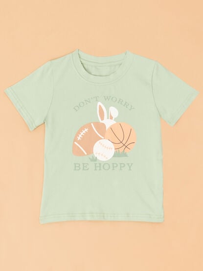 Don't Worry be Hoppy Graphic Tee - TULLABEE