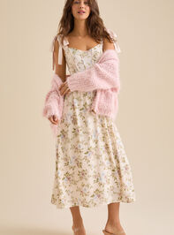 Bailey Floral Maxi Dress Detail 3 - TULLABEE