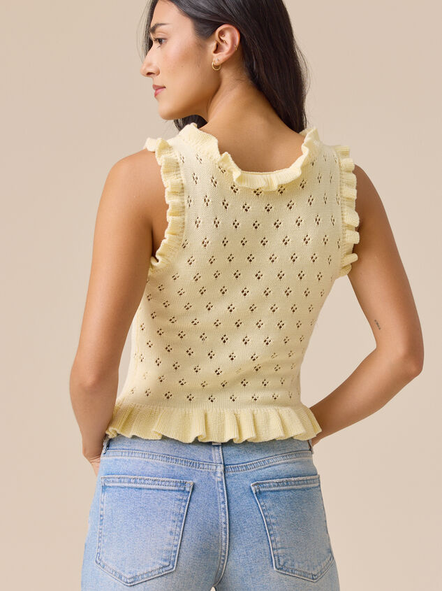 Ollie Tie Front Top Detail 4 - TULLABEE