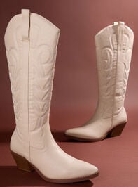 Dixie Tall Cutout Western Boot by Matisse Detail 2 - TULLABEE