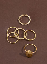 Oval Locket Ring Set - TULLABEE