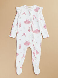 Ballet Belle Ruffle Footie - TULLABEE