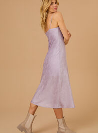 Eva Satin Midi Dress Detail 4 - TULLABEE