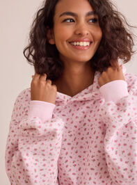 Rosy Reset Hoodie Detail 3 - TULLABEE