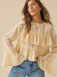 Wrenley Ruffle Top - TULLABEE