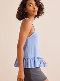 Cascade Ruffle Tank Detail 4 - TULLABEE