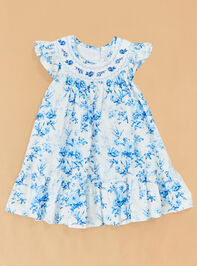 Sloane Smocked Toddler Dress - TULLABEE
