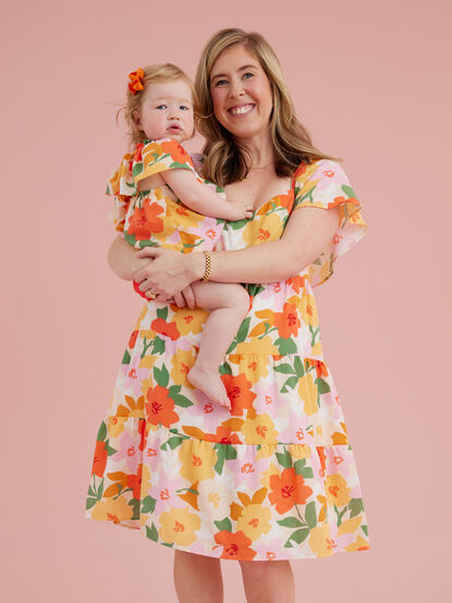 Madeline Floral Mama Dress - TULLABEE