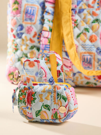 Ciao Bella Quilted Itty Bitty Bag Charm - TULLABEE
