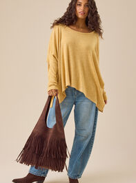 Tracie Waffle Knit Tunic Detail 2 - TULLABEE