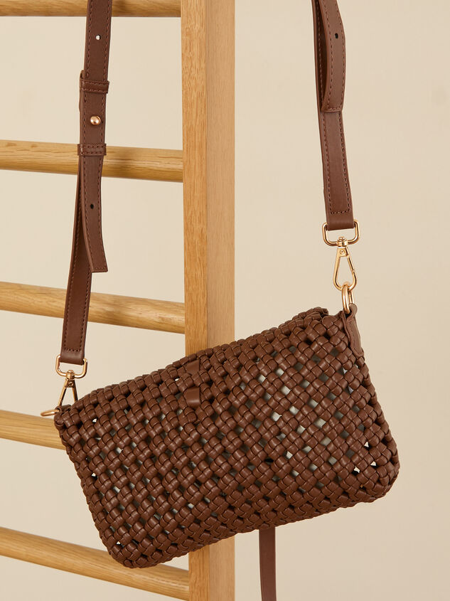 Knotted Foldover Crossbody Detail 3 - TULLABEE