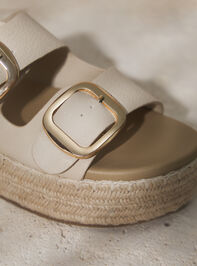 Andi Buckle Sandals Detail 2 - TULLABEE