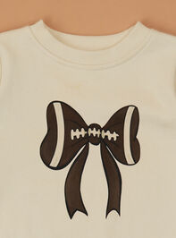 Fancy Football Bodysuit Detail 3 - TULLABEE