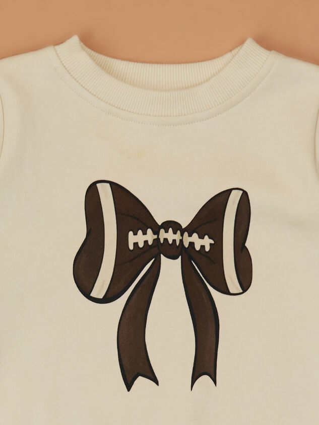 Fancy Football Bodysuit Detail 3 - TULLABEE