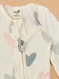 Handley Heart Footie Detail 3 - TULLABEE