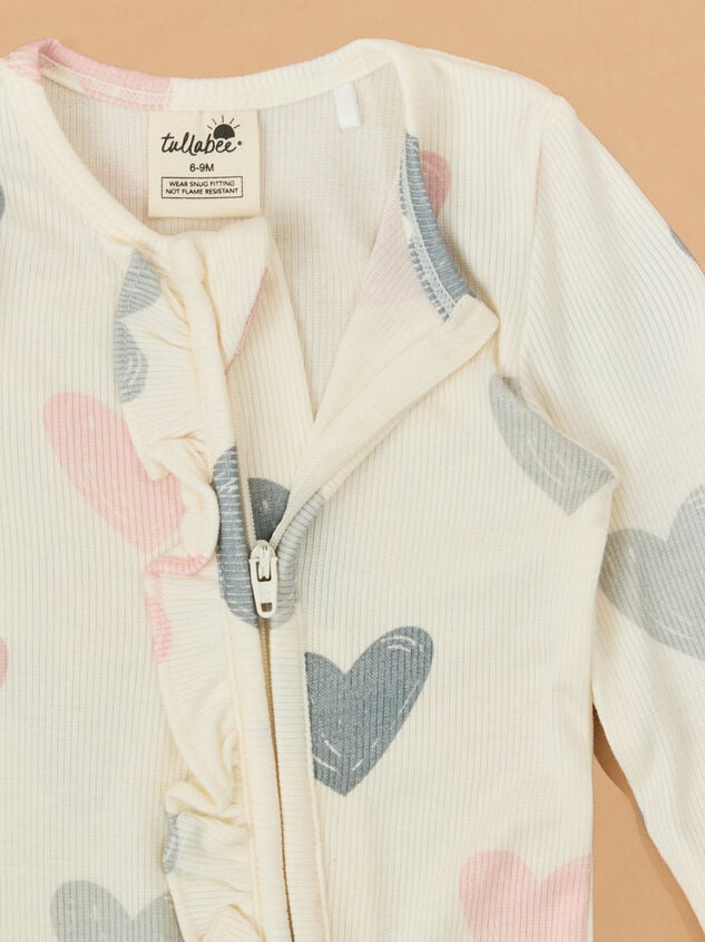 Handley Heart Footie Detail 3 - TULLABEE