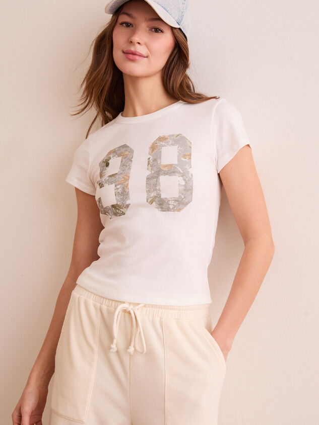 98 Camo Baby Tee Detail 3 - TULLABEE