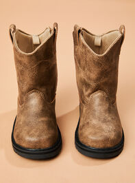 Noah Distressed Booties - TULLABEE