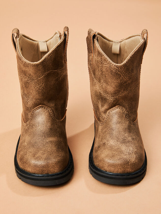 Noah Distressed Booties - TULLABEE