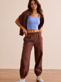 Enjoy The Moment Joggers Detail 6 - TULLABEE