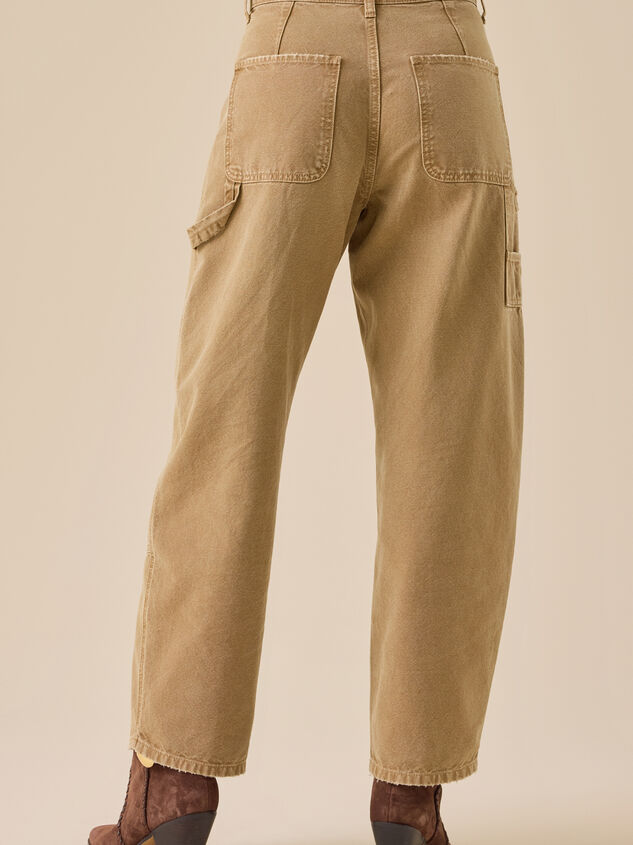 Ida High Rise Carpenter Pant Detail 7 - TULLABEE