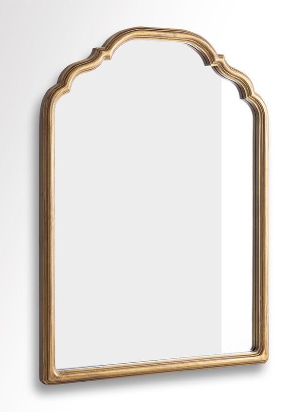 Colette Gilded Wood Mirror Detail 3 - TULLABEE