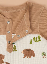 Briggs Bears Romper Detail 3 - TULLABEE