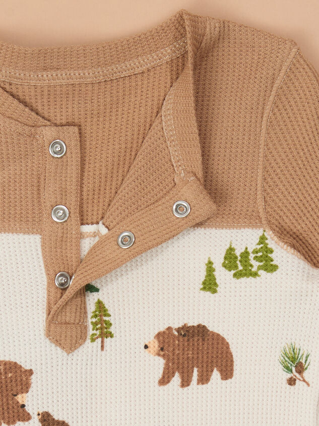 Briggs Bears Romper Detail 3 - TULLABEE