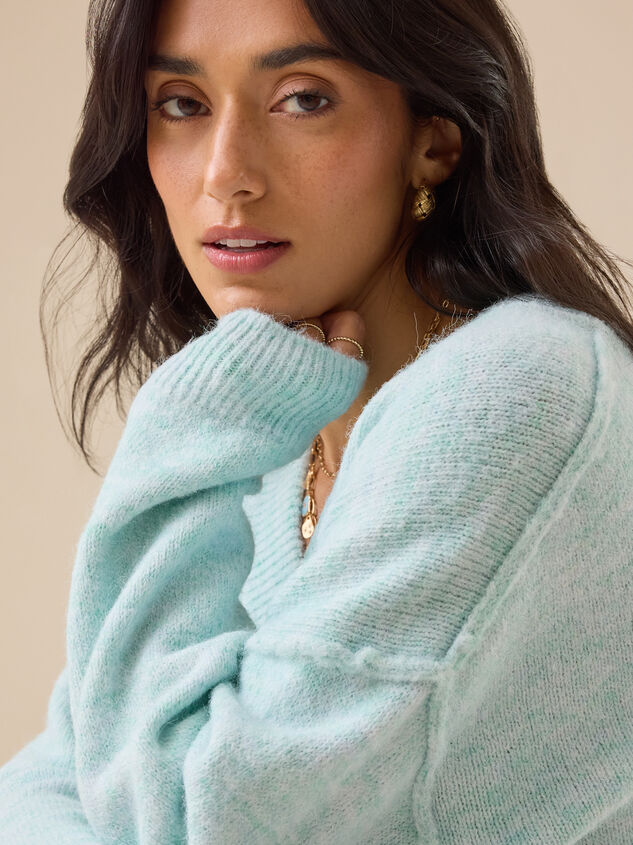 Lily Kate Textured Sweater Detail 4 - TULLABEE