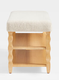 Hudson Upholstered & Wood Storage Bench Detail 2 - TULLABEE
