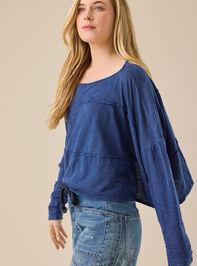 Joy Tiered Crop Top Detail 4 - TULLABEE