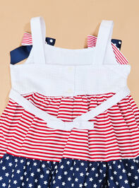 America Bow Dress Detail 3 - TULLABEE