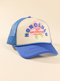 Honolulu Hibiscus Trucker Hat - TULLABEE
