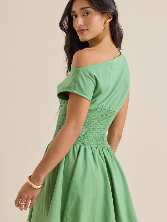 Alianna Mini Dress Detail 6 - TULLABEE