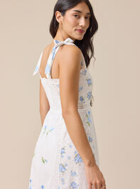 Devyn Floral Maxi Dress Detail 2 - TULLABEE