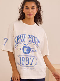 NYC State Of Mind Tee Detail 2 - TULLABEE