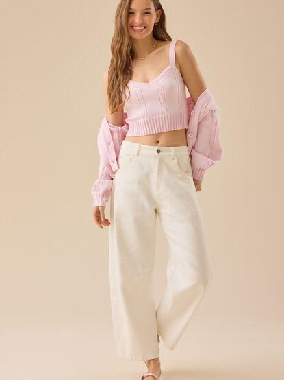 Livvy Two Piece Cable Cardigan - TULLABEE
