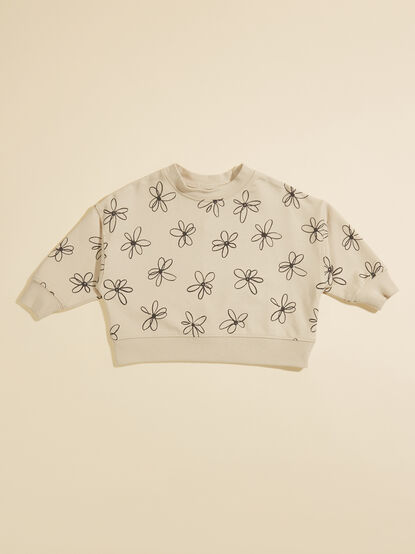 Everly Floral Sweatshirt by Rylee + Cru - TULLABEE