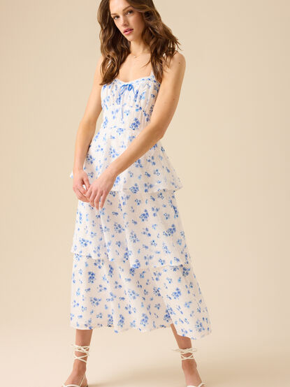 Melissa Floral Maxi Dress - TULLABEE