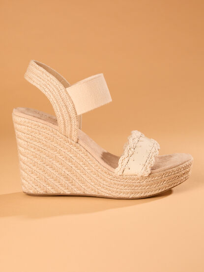 Cierrah Stitched Wedge - TULLABEE