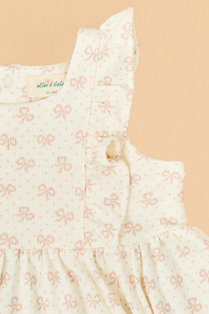 Vintage Mini Bows Tank & Shorts Set - Altar'd State - 