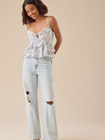 Miller Bandana Babydoll Tank - TULLABEE