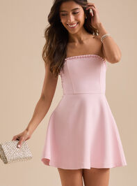 Londyn Strapless Mini Dress - TULLABEE