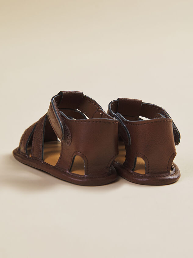 Clark Fisherman Baby Sandal Detail 3 - TULLABEE
